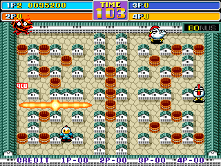 Snapshot of Bomber Man World - New Dyna Blaster - Global Quest