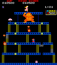 Snapshot of Crazy Kong Part II (Set 1)