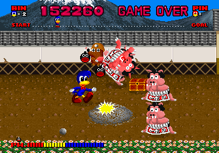 Snapshot of Dynamite Dux (set 3, World) (FD1094 317-0096)