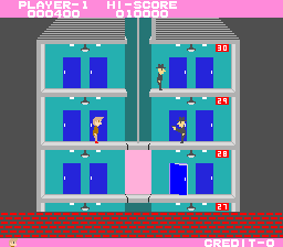 Snapshot of Elevator Action Bootleg