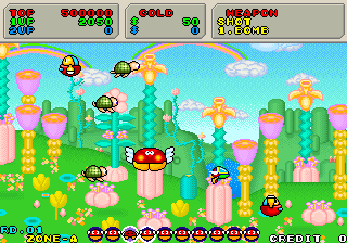 Snapshot of Fantasy Zone II - The Tears of Opa-Opa (System 16C version)