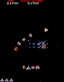 Snapshot of Galaga 3 (GP3 Rev D)
