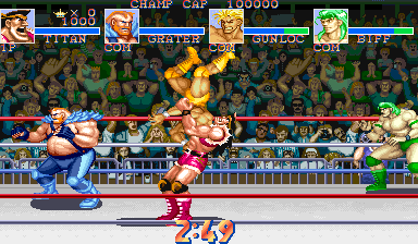 Snapshot of Muscle Bomber Duo Ultimate Team Battle (World 931206)