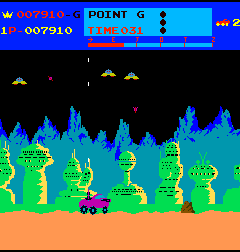 Snapshot of Moon Patrol