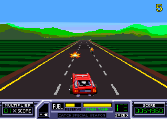 Snapshot of Road Blasters (upright, rev 4)