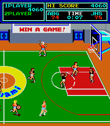 Snapshot of Super Basketball (version I, encrypted)